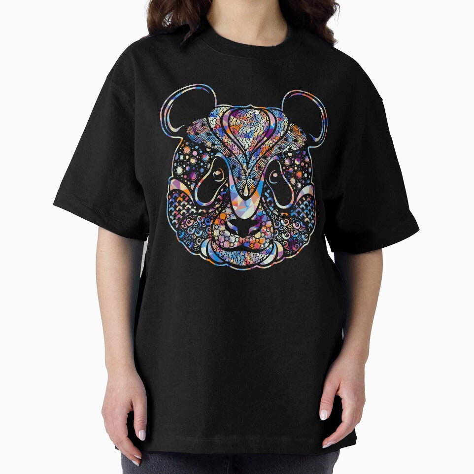 Cool And Awesome Panda Geometric by UnknownArtistt