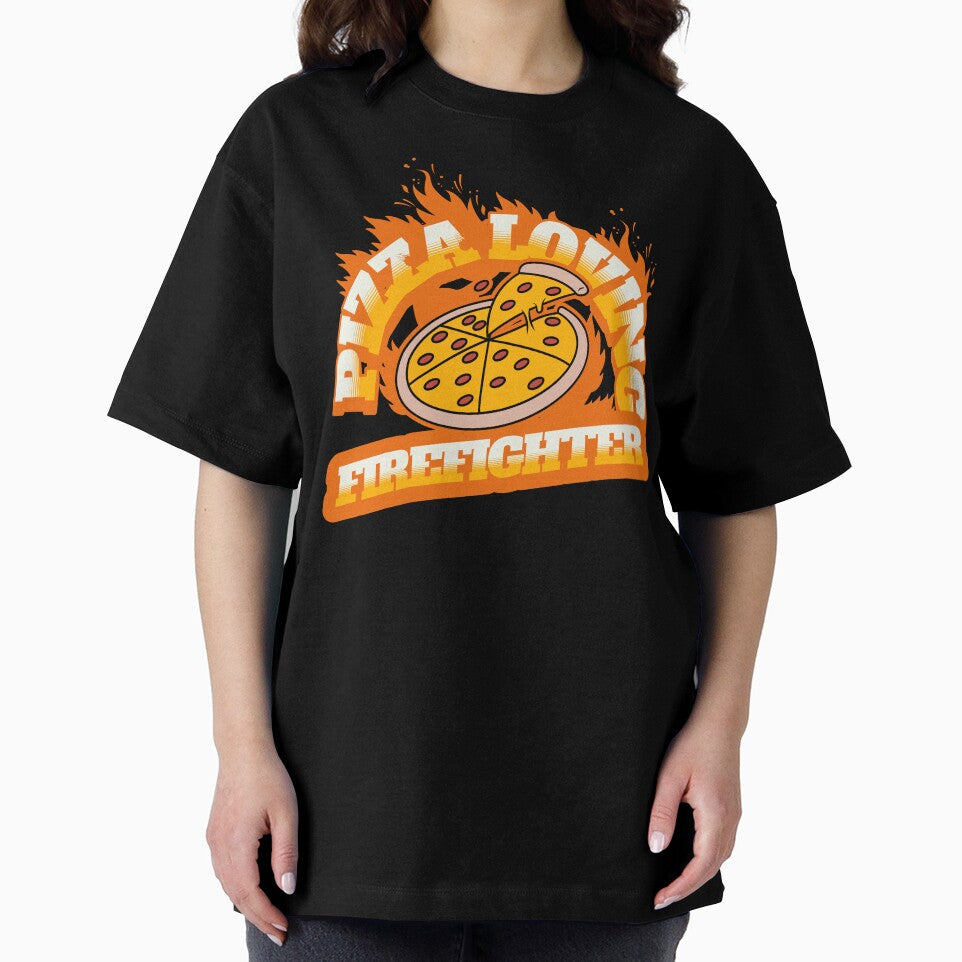 Pizza Loving Firefighter by NuttySqueaky