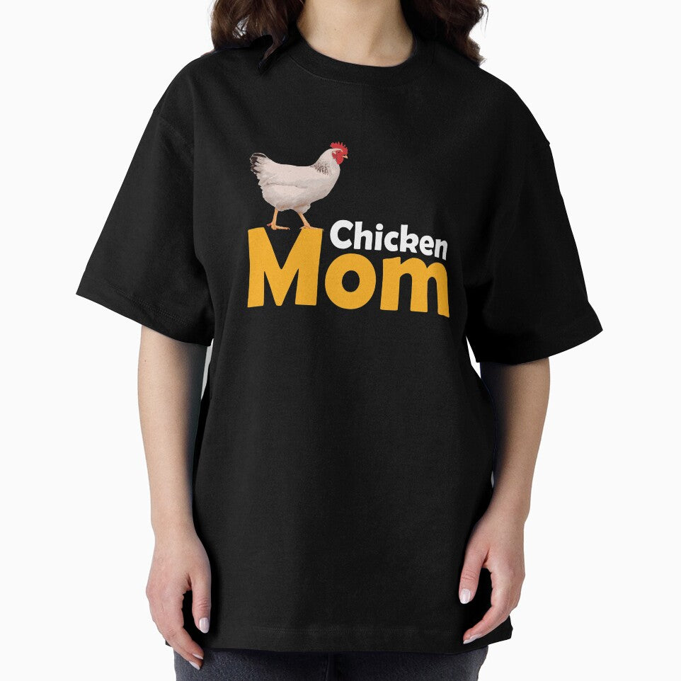 Funny Chicken Themed Chicken Mom Shirt by drwigglebutts