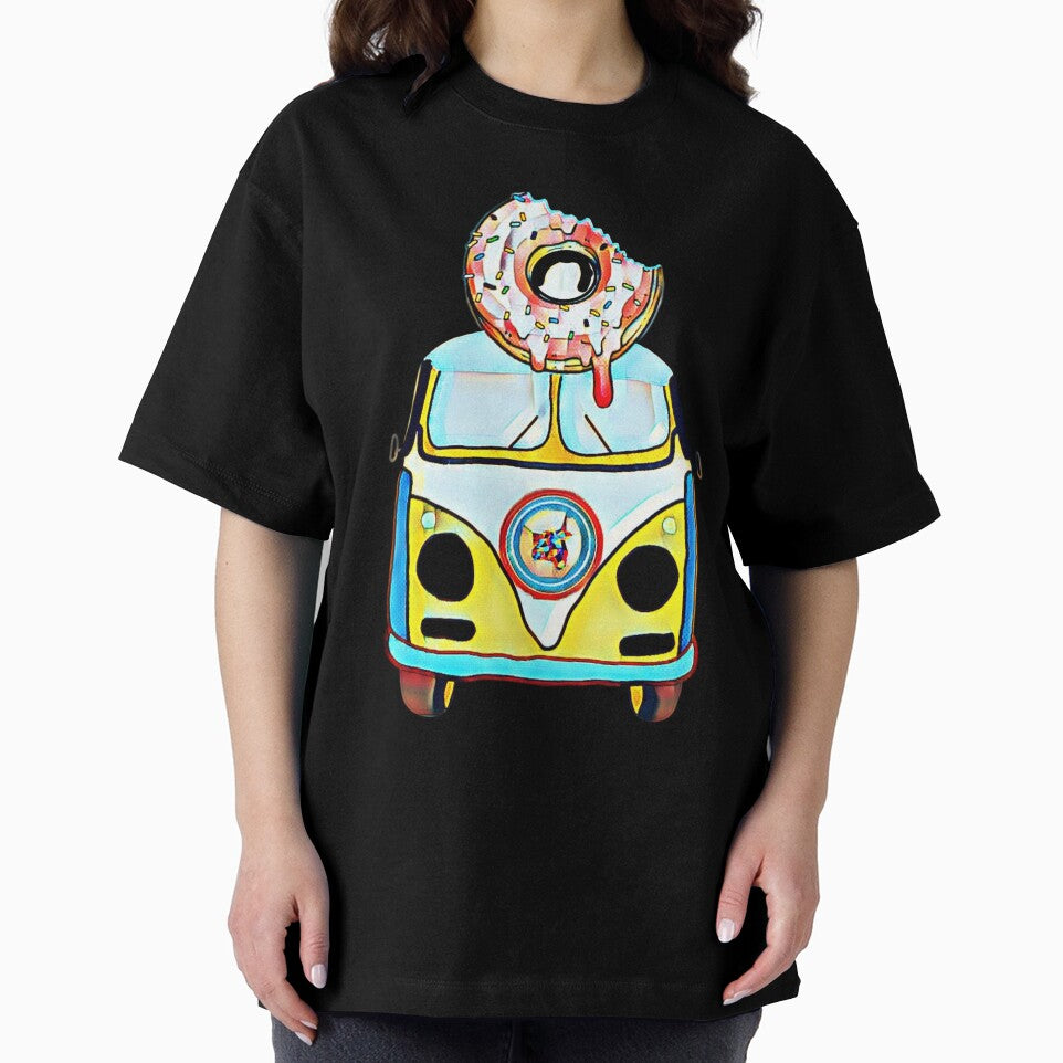 donut car  donut cartoon by Prapan