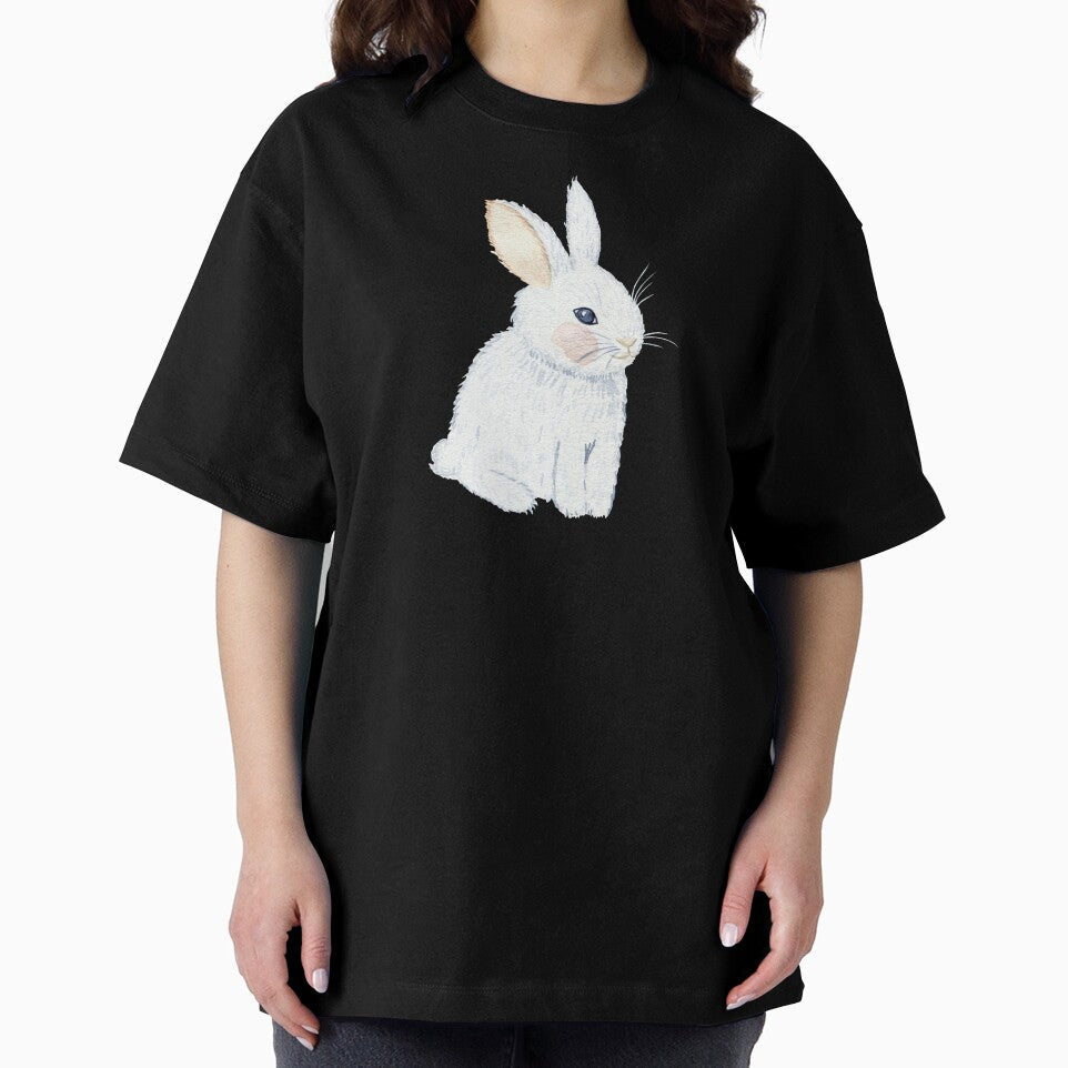 Cute cartoon rabbit by The Love Quill