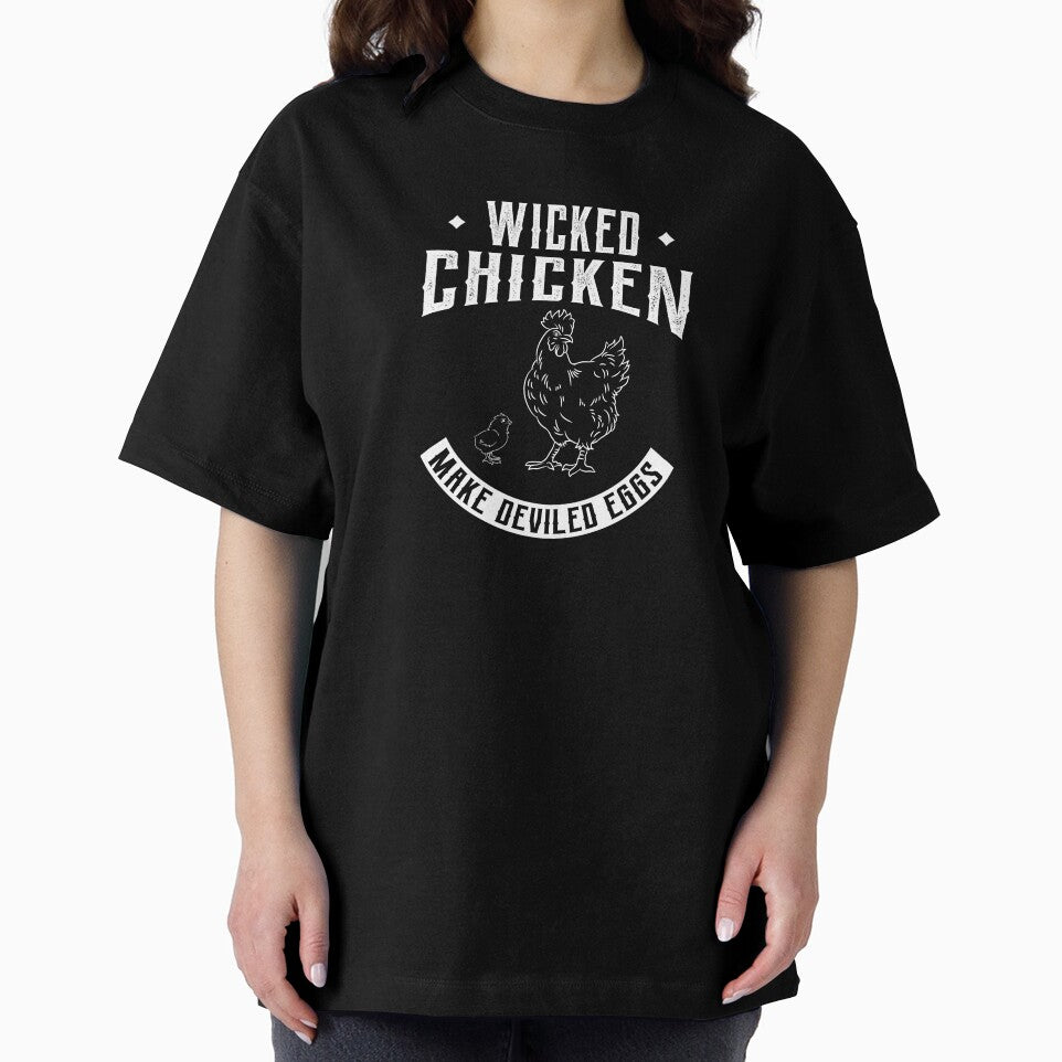 Wicked Chickens Deviled Eggs Chicken Farmer Birthday Gift by haselshirt