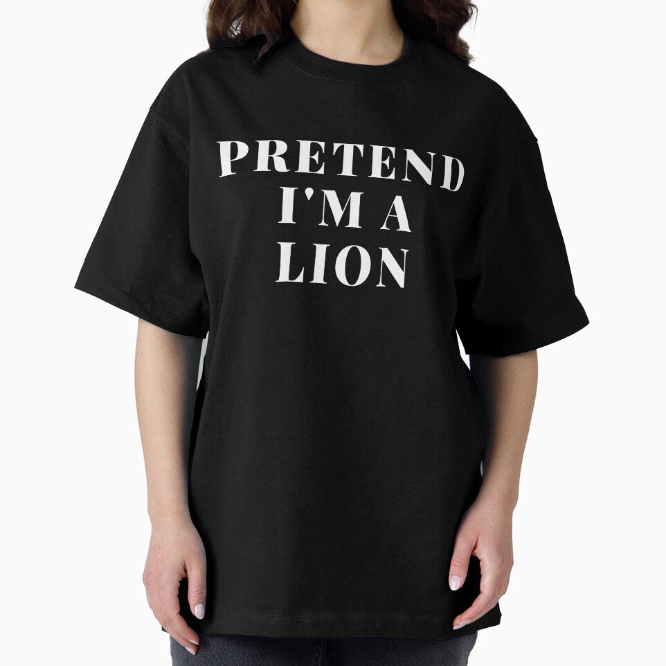 Pretend I'm A Lion Statement Lion Print Wall Art Poster Decor Printable Art Print Lion King Birthday Gift by TeesByDesign