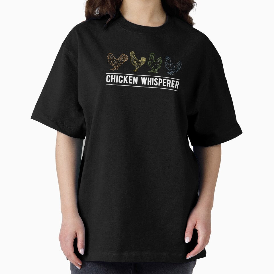 Chicken Whisperer Retro Farmer Birthday Gift by haselshirt