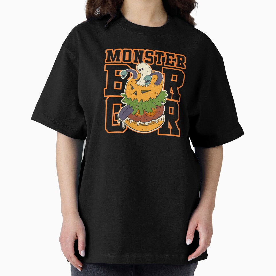 Spooky monster burger. by Witch Cat