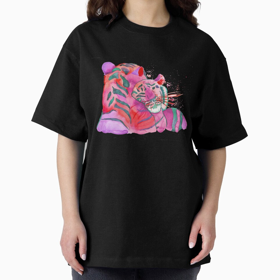 Cuddling Tigers - Pink Palette by Niina  Niskanen