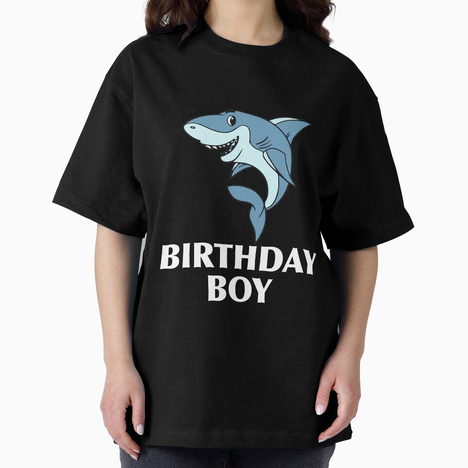 Birthday Boy Shark Fish Shark Birthday Shark Teeth Shark Print Shark Party Gift by TeesByDesign