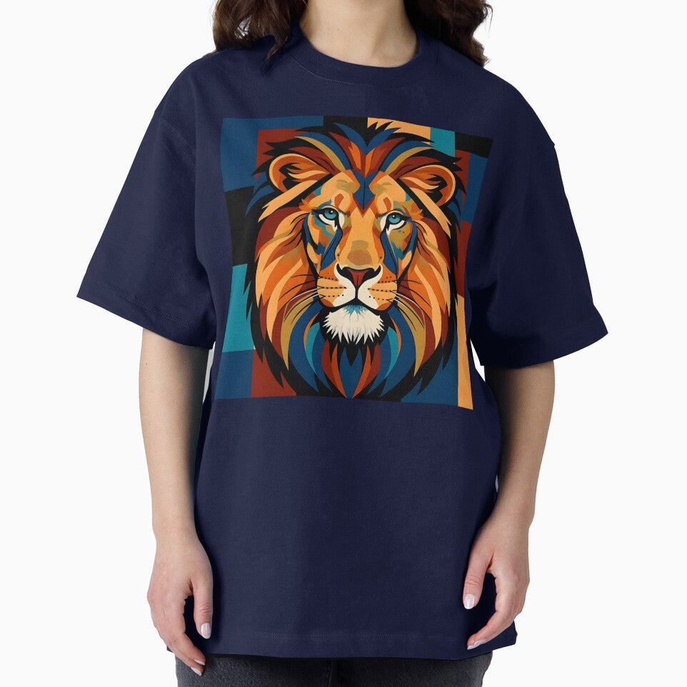 A LION WARM COLORS by infinitearte