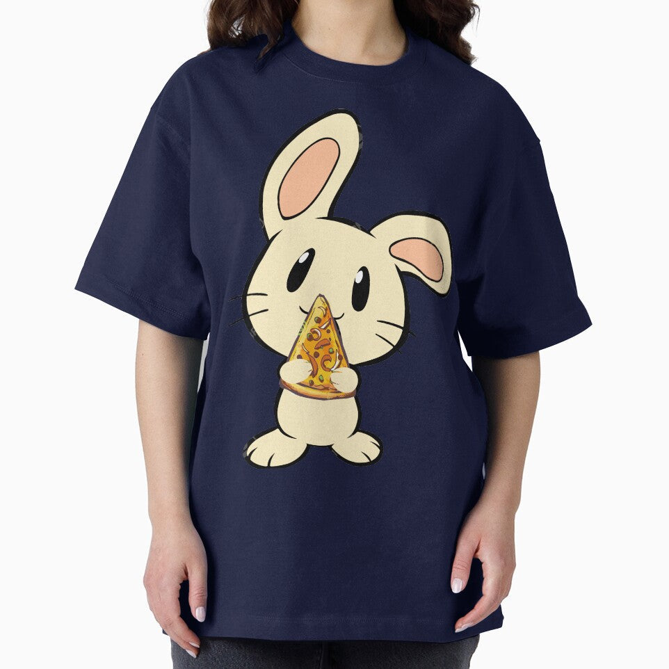 Pizza Rabbit Transparent Rabbit Gift Bunny Rabbit Art Rabbit Nursery by TeesByDesign