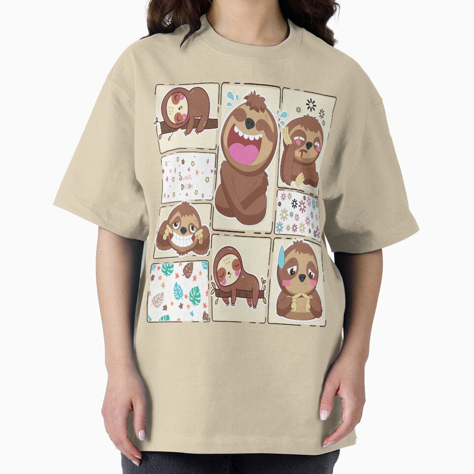 Cute Sloth Photo Frames by Ribsa