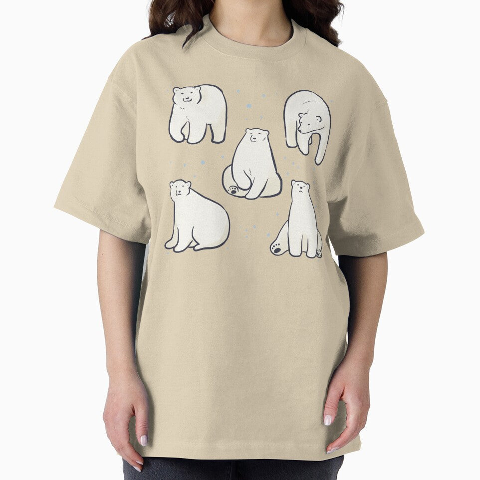 Cute Polar bear illustration pack by Mayarart