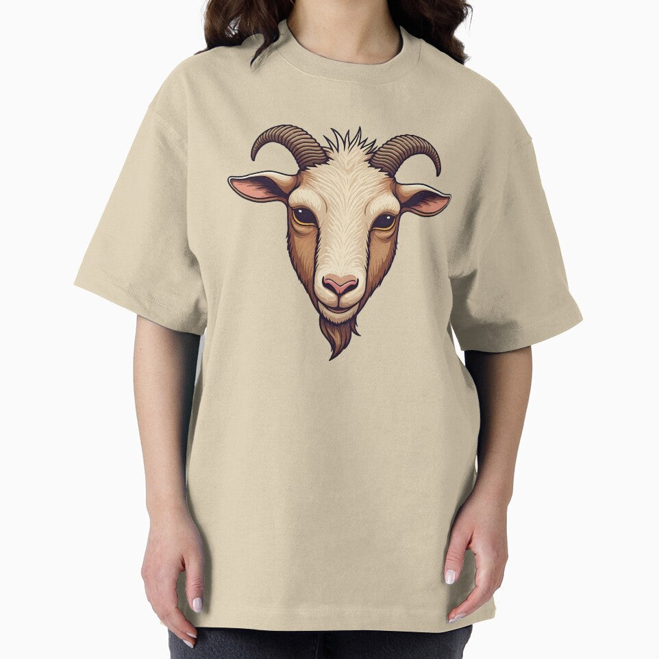 Goat face by PrintLabStudio