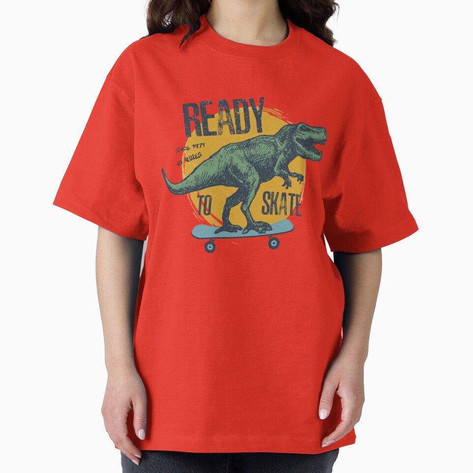 skating dinosaur vector design tshirt by anandsiva2703