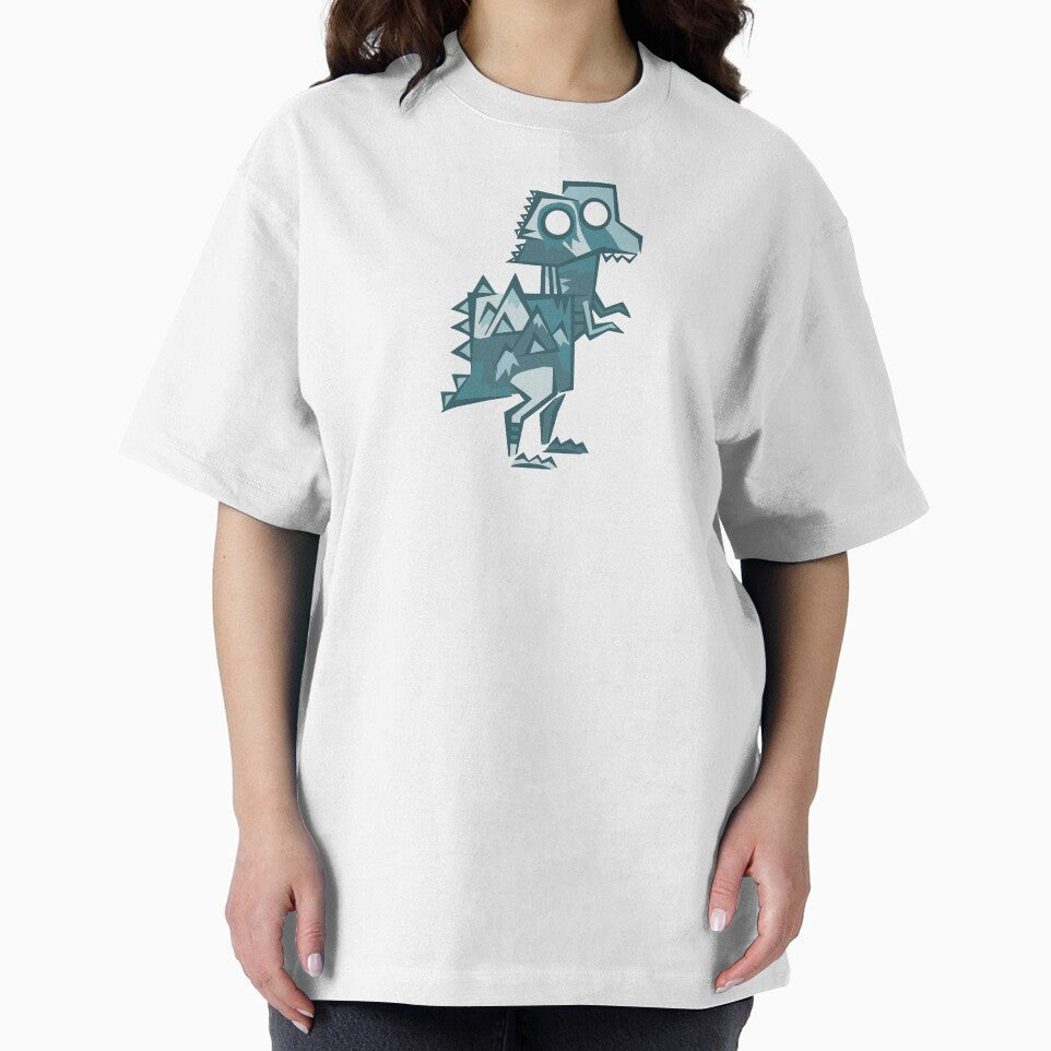 Frosty Mountain Dinosaur by GabiDoodles