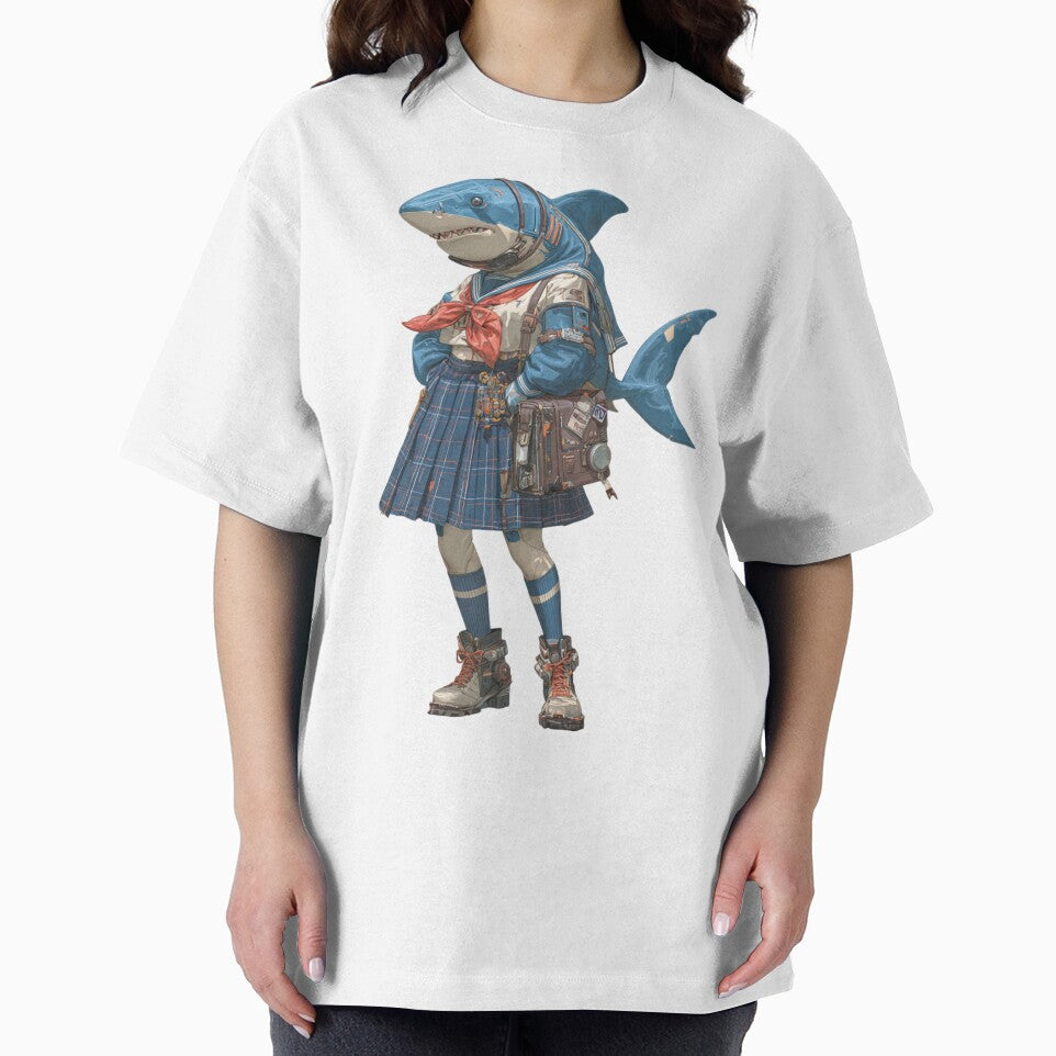 Shark Schoolgirl – Stylish Shark Student by Mon!o