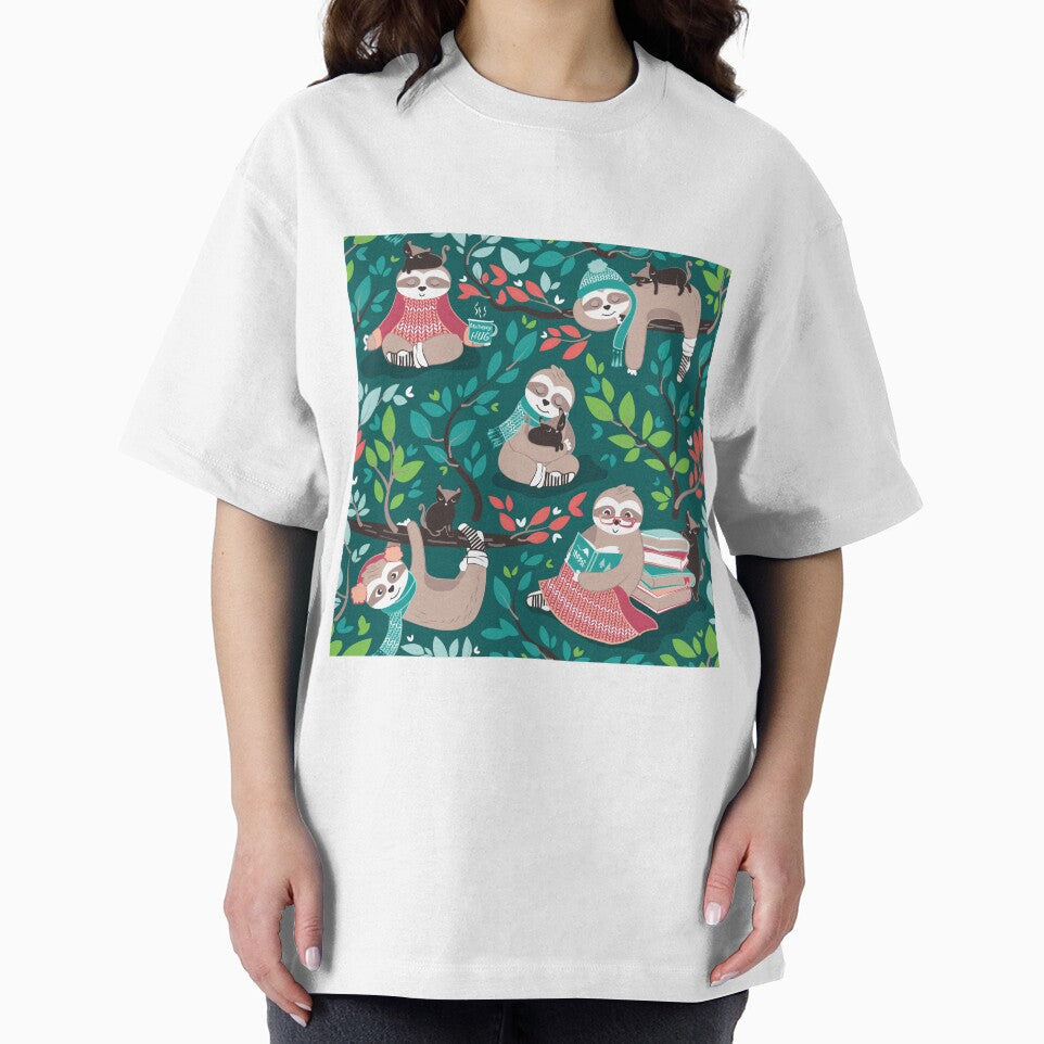 Winter Weather Sloths by VickyCloset