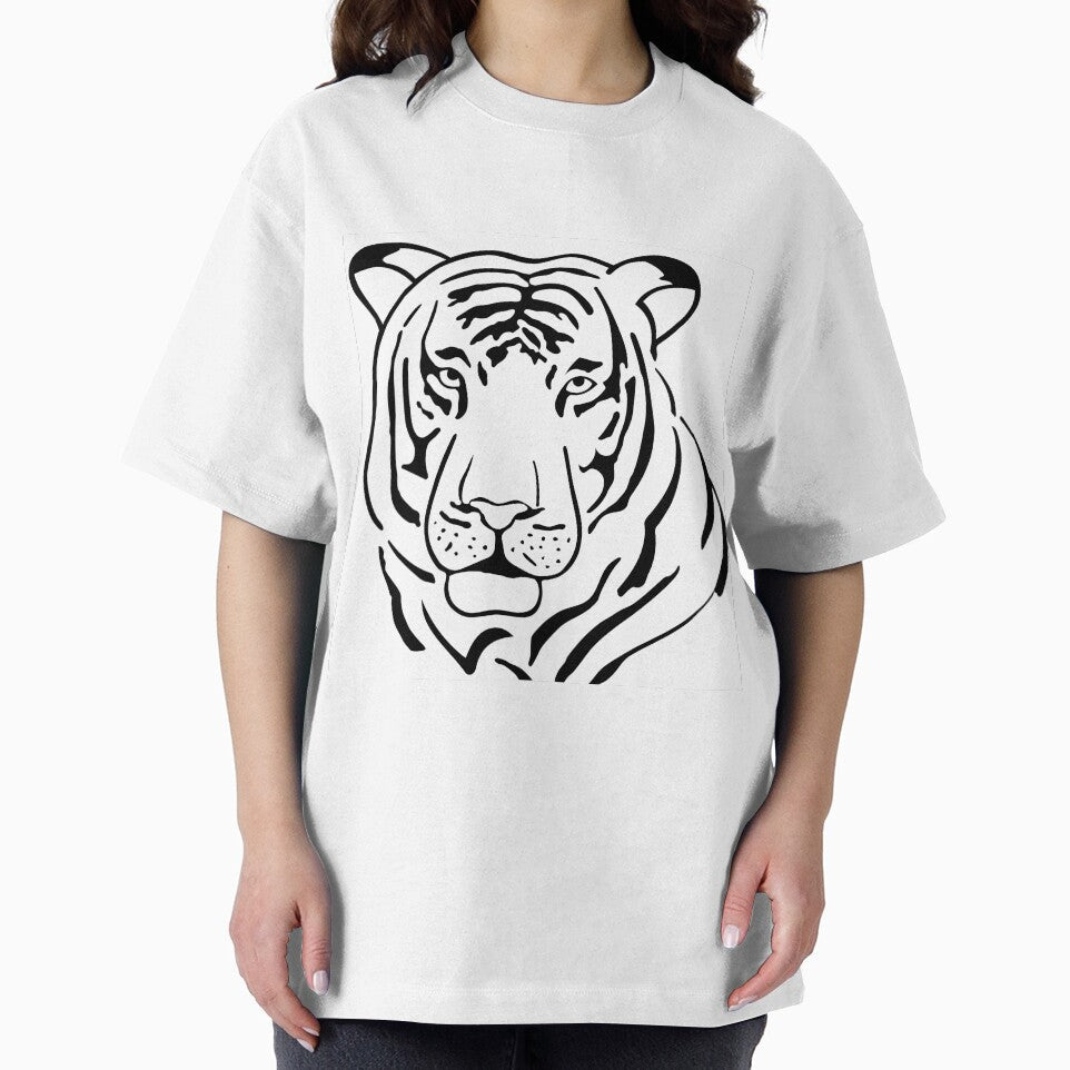 Tiger Outline by Mywaymylife