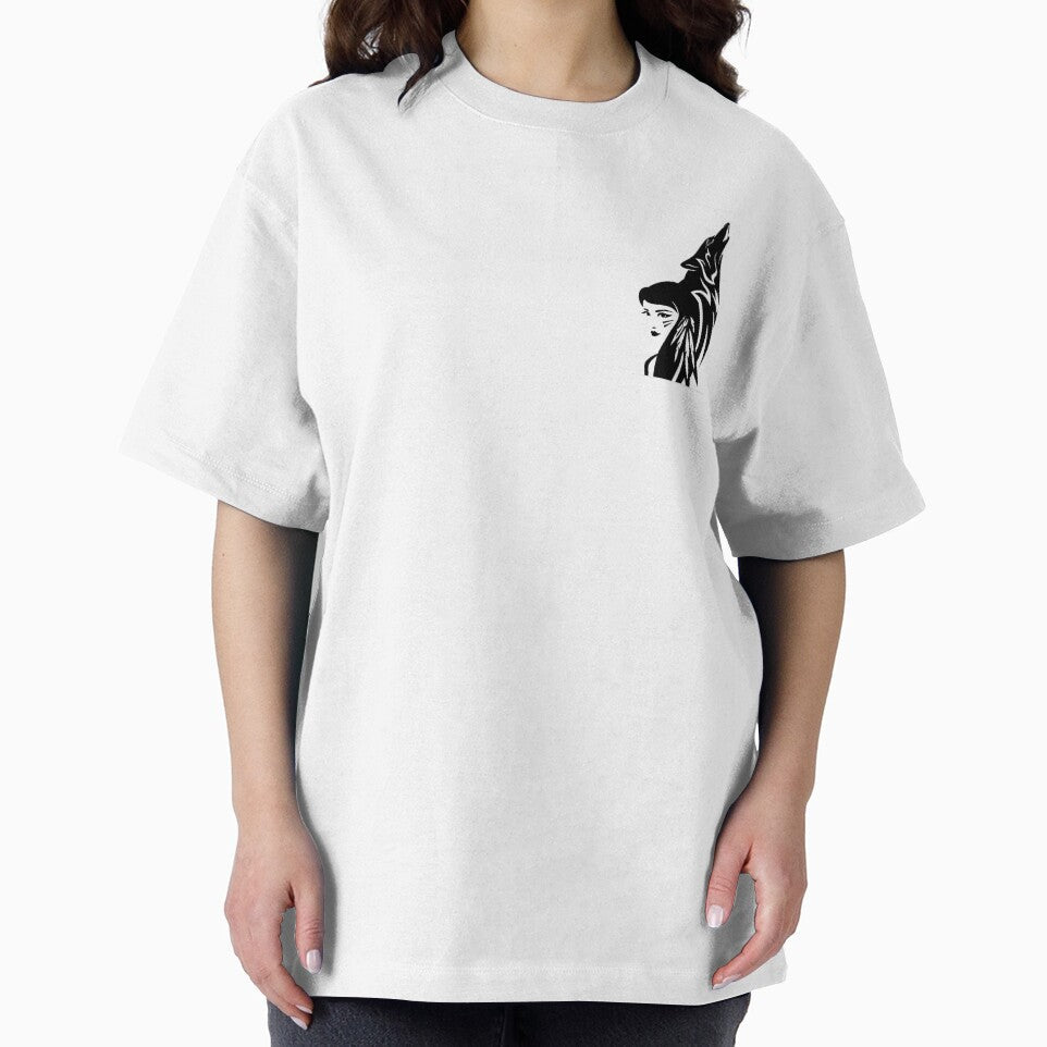 Howling Wolf and Girl design by NoxLand