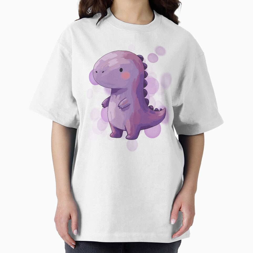 Purple Dinosaur - Cute Illustration by iamKRUK
