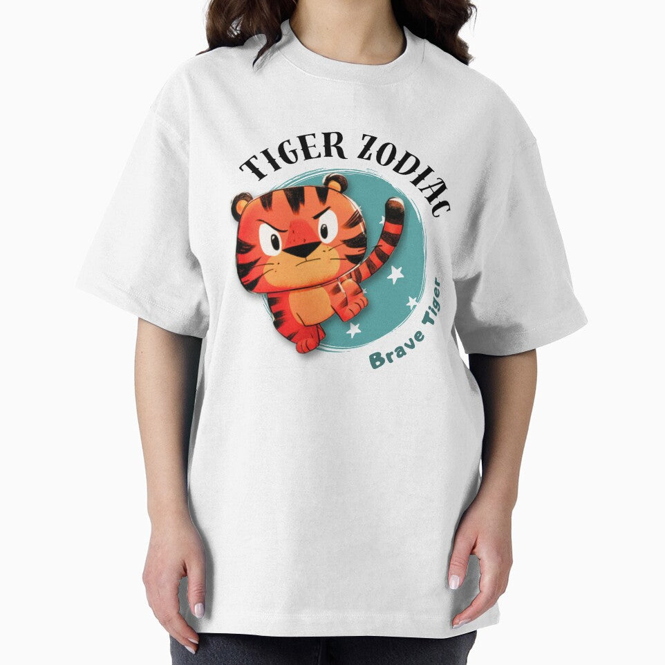 Tiger Chinese Zodiac Sign – Brave Tiger Illustration by OriginalMindArt