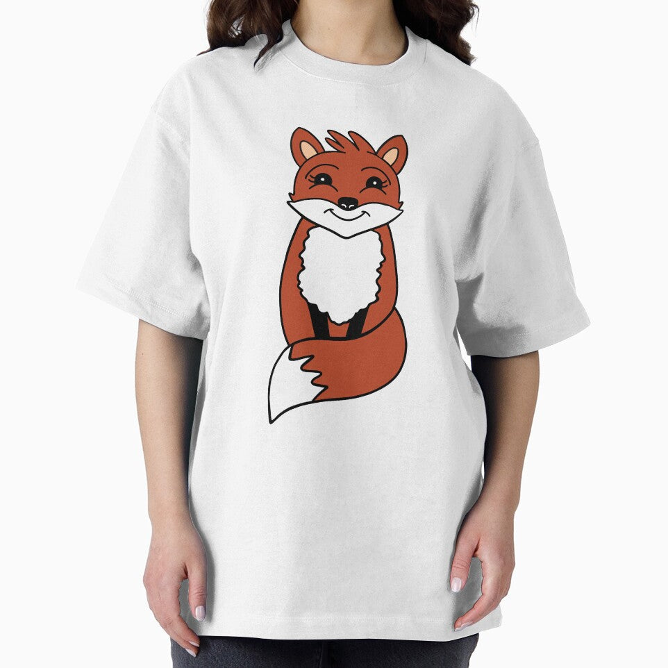 Cute Cartoon Fox Lover by Sartoris Art