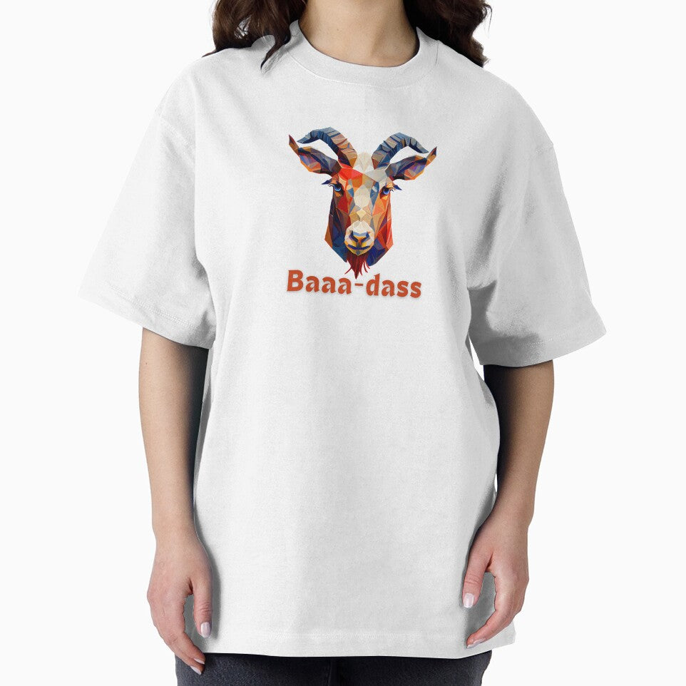 Baaaa-das Goat Face: A Playful and Eye-catching Design for Your T-Shirts and More! by FiveIntentions