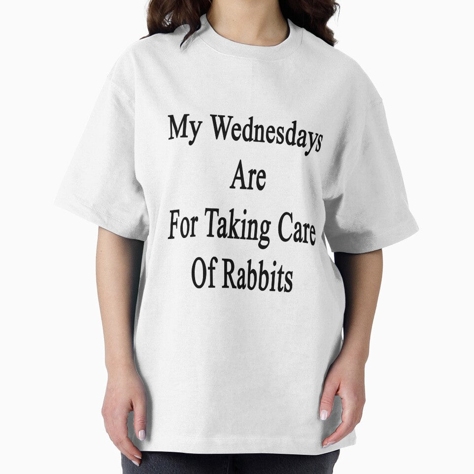 My Wednesdays Are For Taking Care Of Rabbits by supernova23