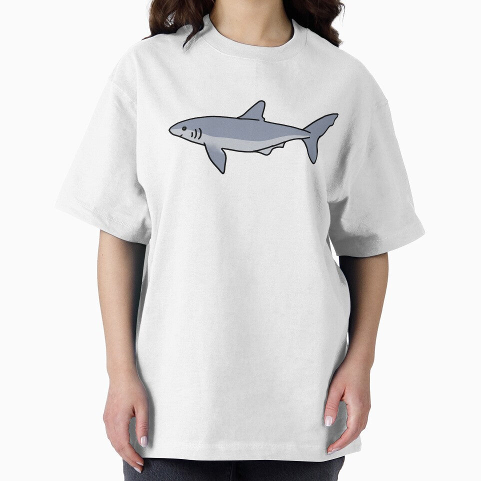 Gray Blue Shark by bassoongirl123