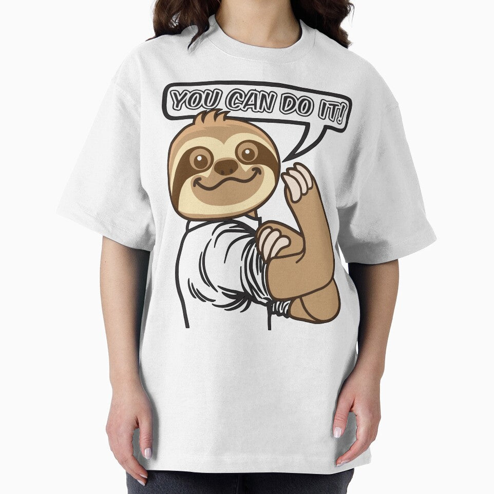 Sloth can do it! by plushism
