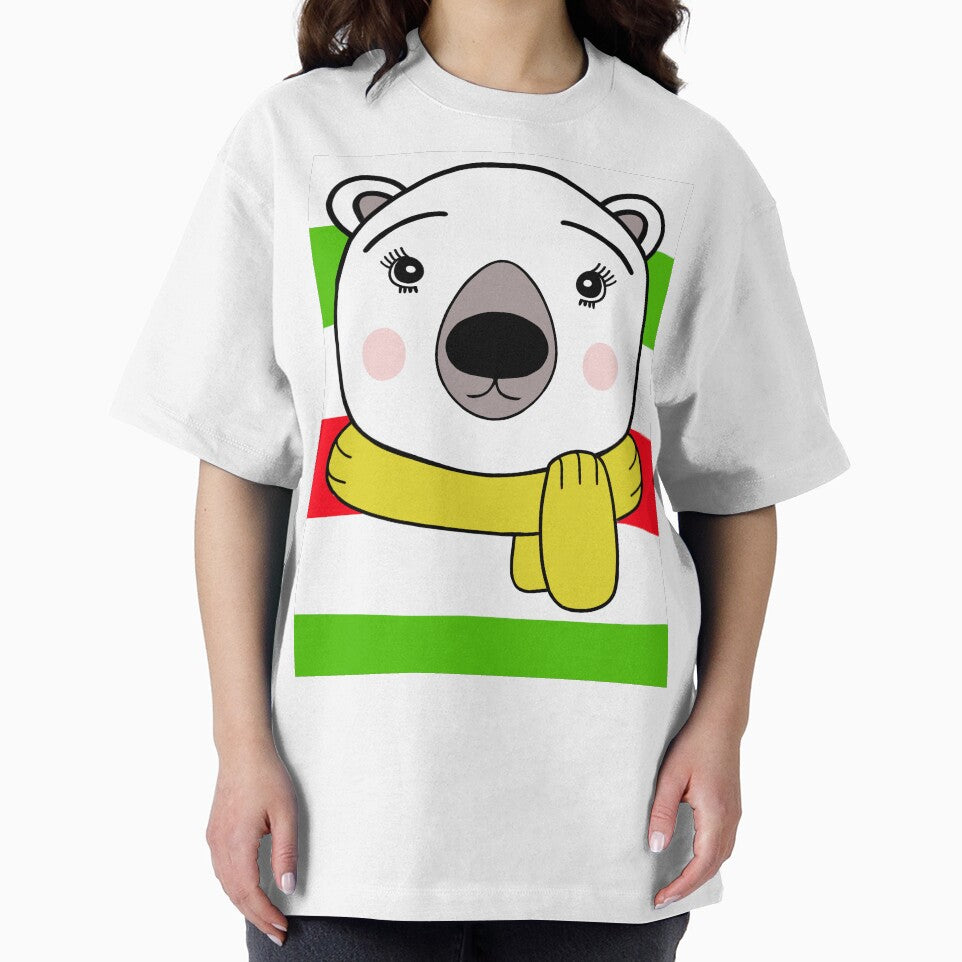 Christmas Polar Bear by Sartoris Art
