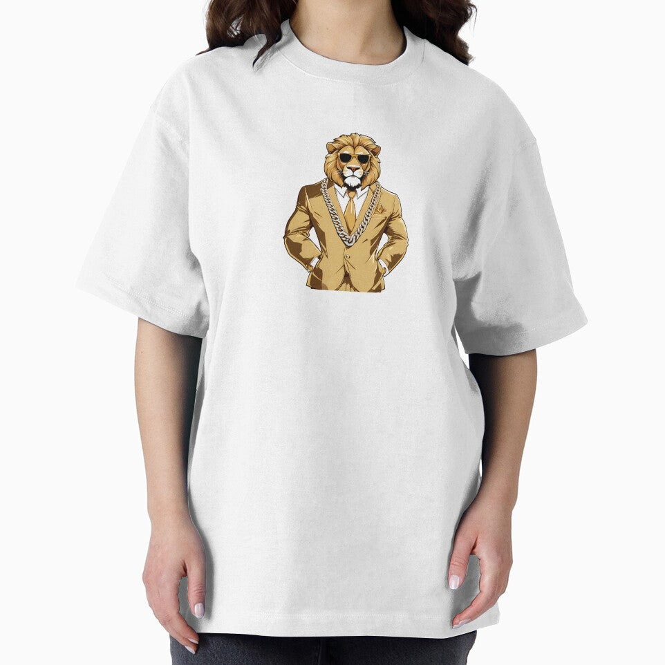 Rich Luxurious Golden Diamond Lion Classic by Majestic Paws