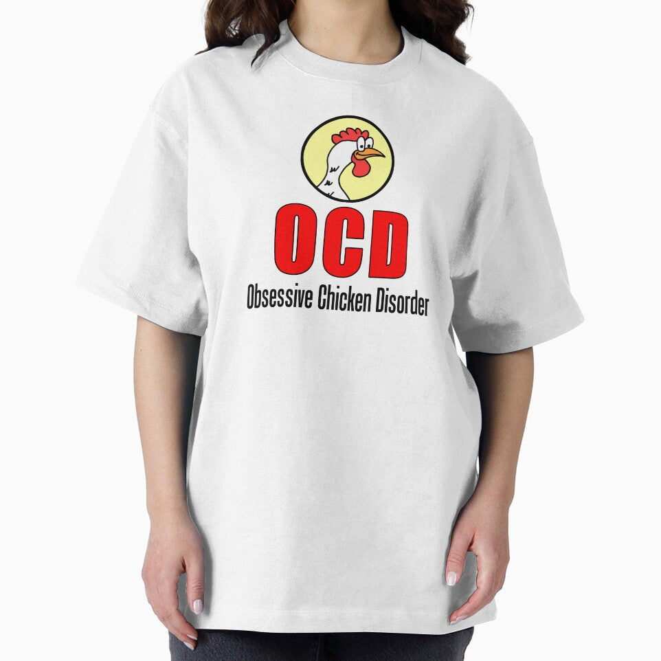 OCD Obsessive Chicken Disorder Chicken Cartoon by jaycartoonist