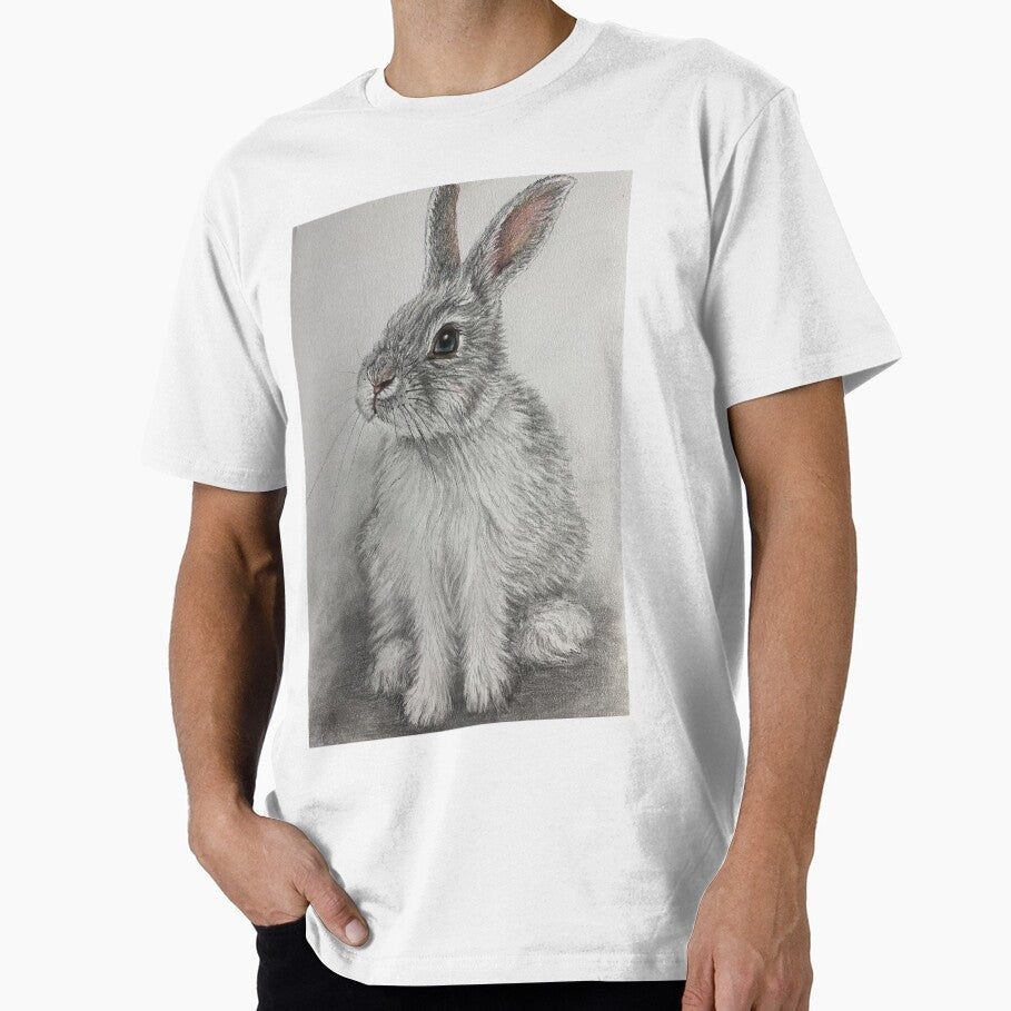 Beautiful rabbit drawing by Rose Ritchie
