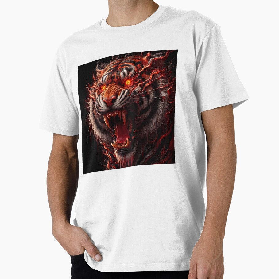 Wild Fire Tiger by GalleryBrisArt
