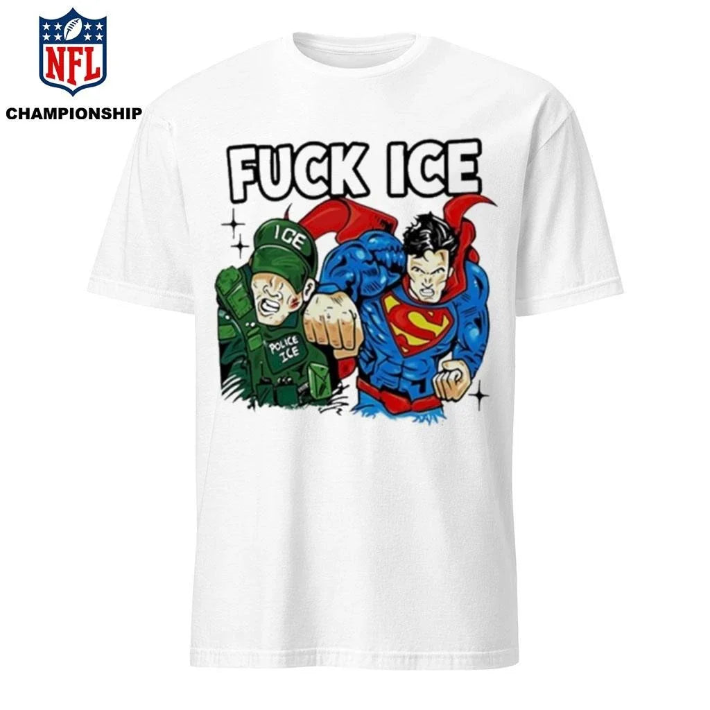 Superman Fuck Ice Police Shirt