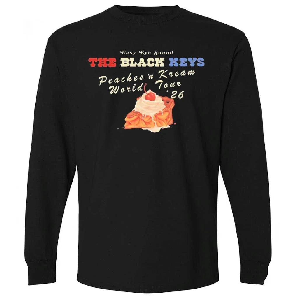 The Black Keys Peaches N Kream World Tour 2026 Schedule Tour Dates Shirt