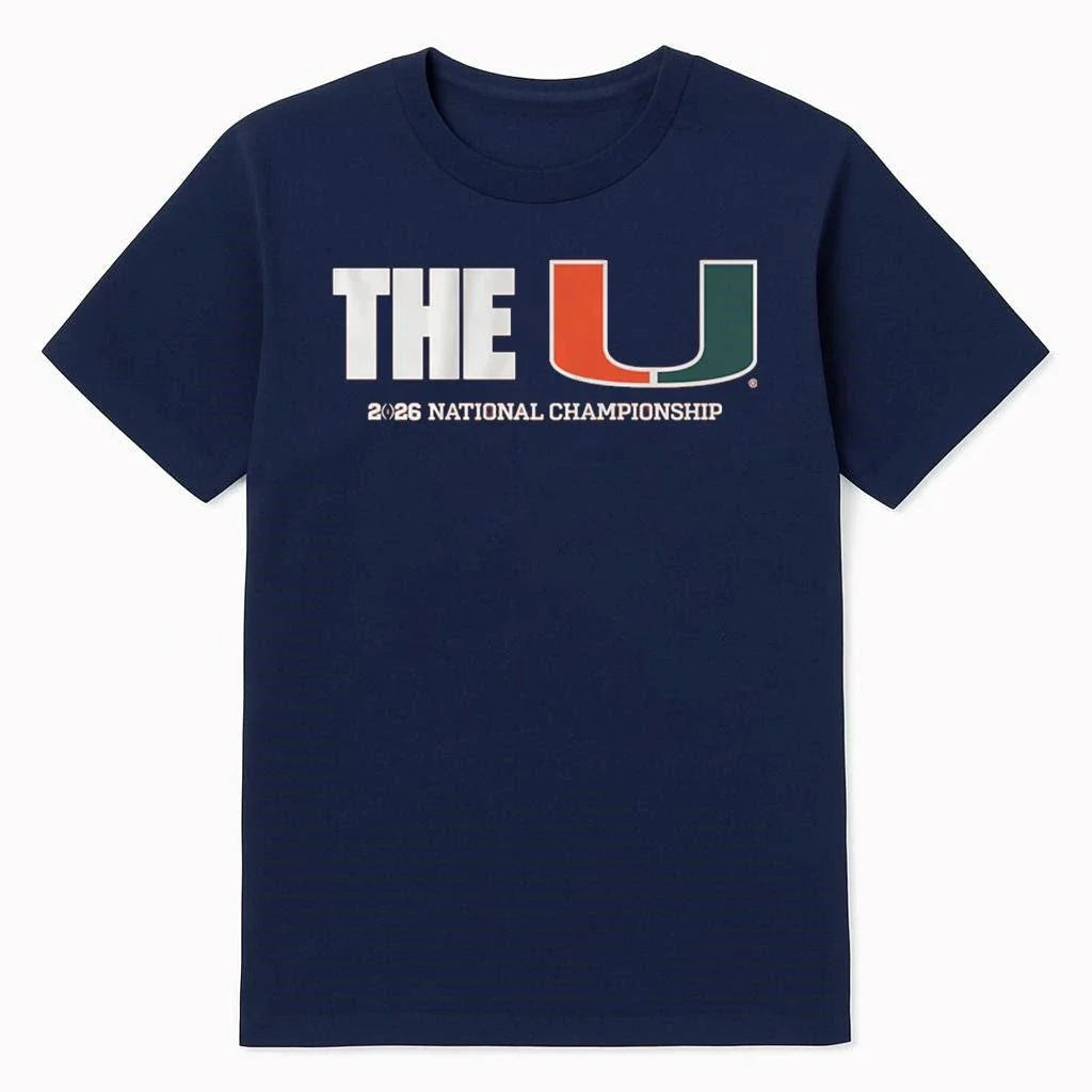The U CFP 2026 National Championship Shirt