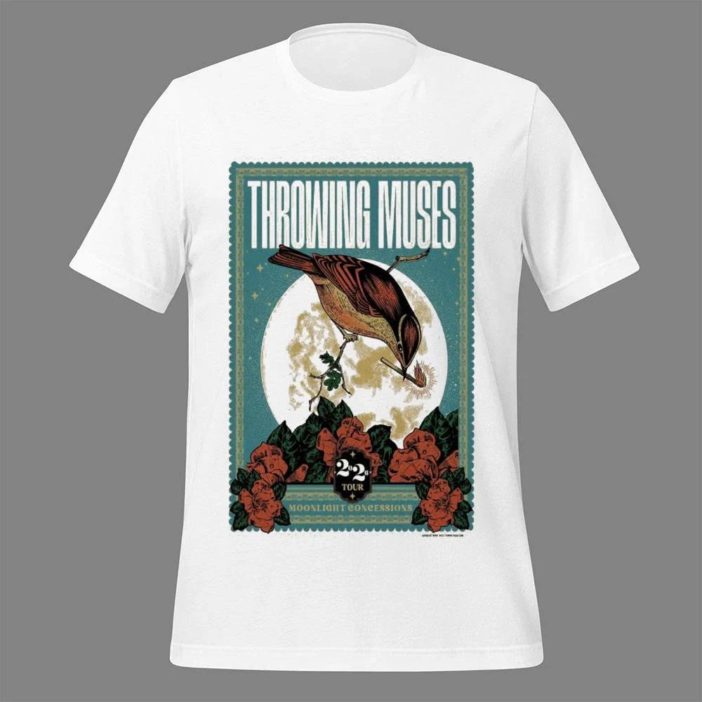 Throwing Muses Moonlight Concessions Tour Summer Poster Shirt