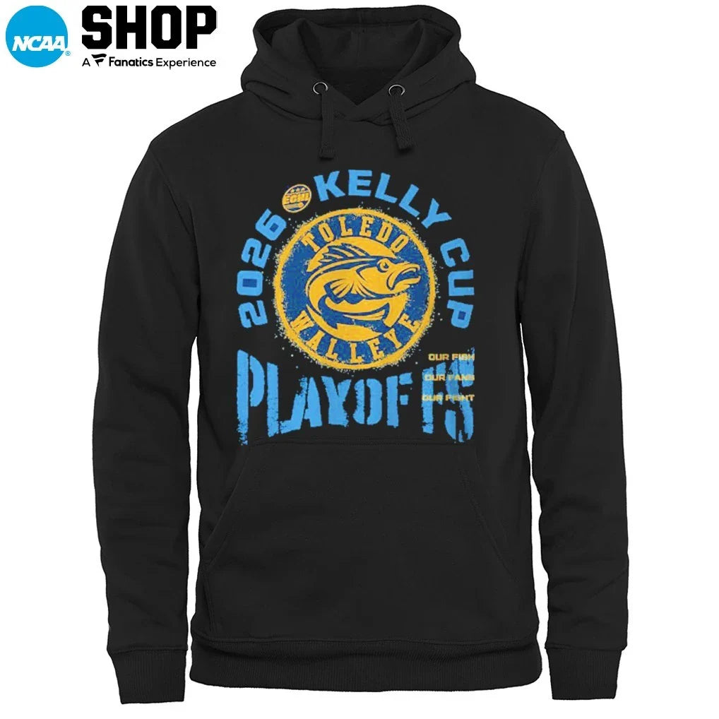 Toledo Walleye 2026 Kelly Cup Playoffs T-Shirt