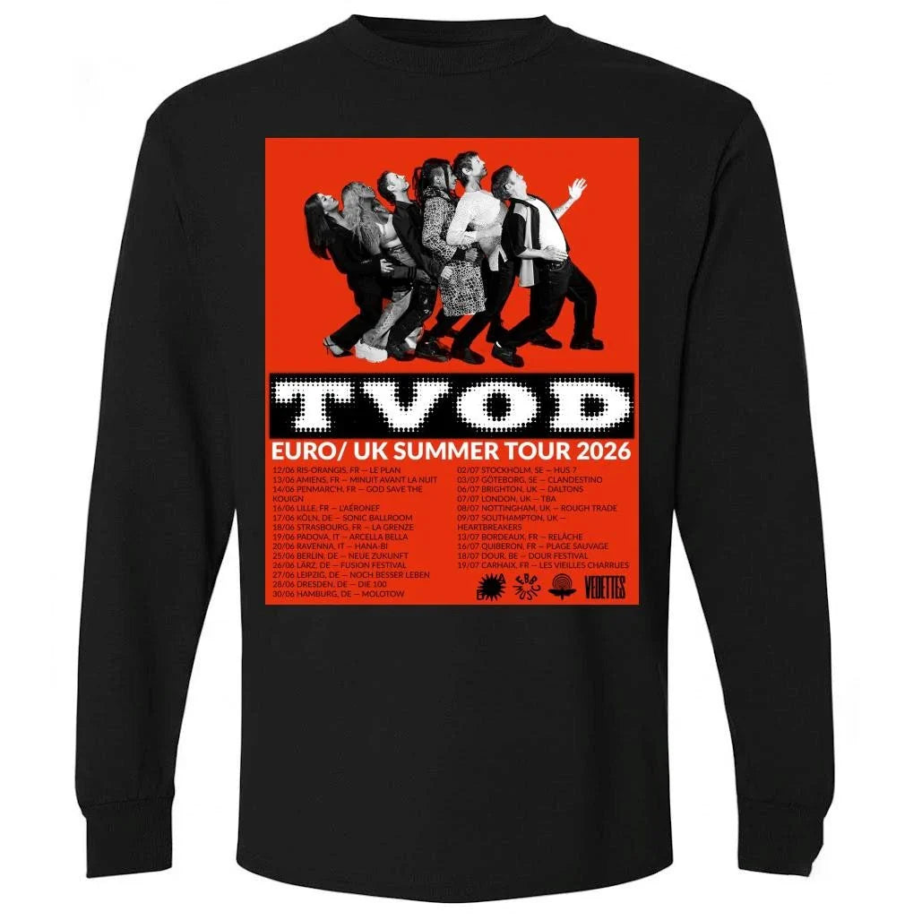 TVOD 2026 Summer Tour Europe UK Poster Shirt