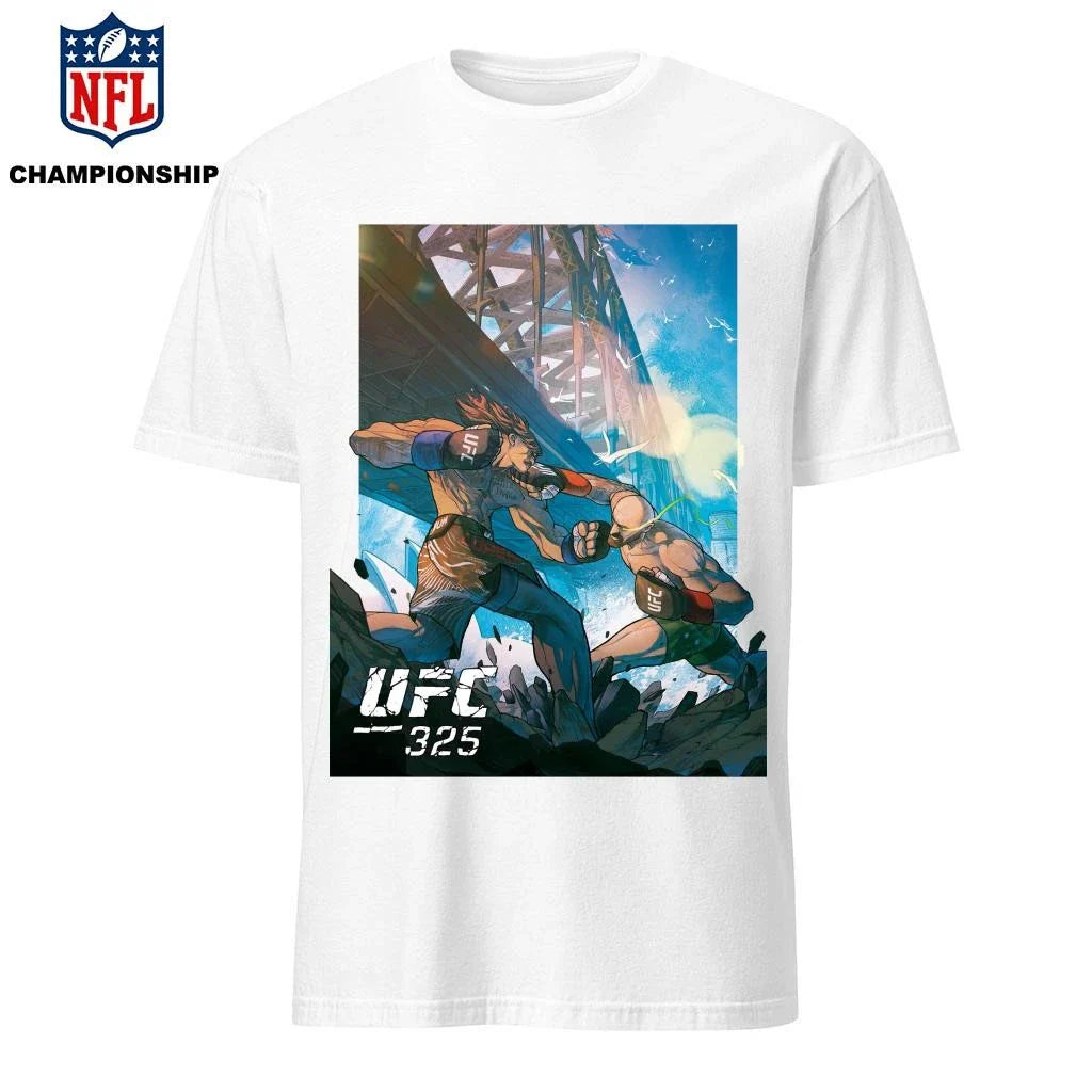 UFC 325 Volkanovski Vs Lopes 2 Artist Series Comic Style Art Poster Shirt
