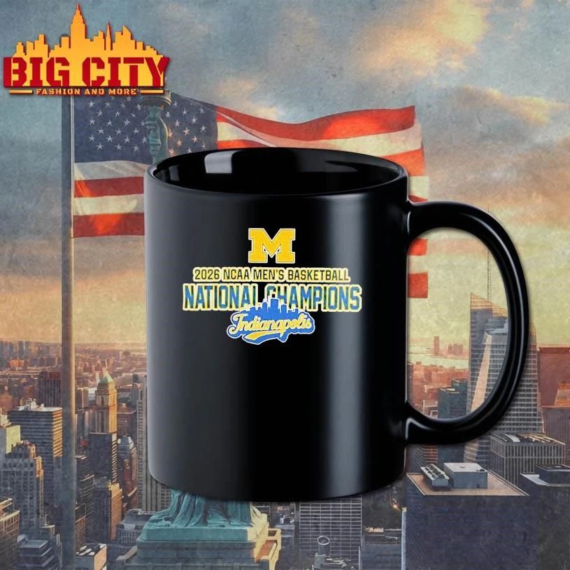 Michigan Wolverines Men’s Basketball 2026 National Champions Indianapolis Shirt