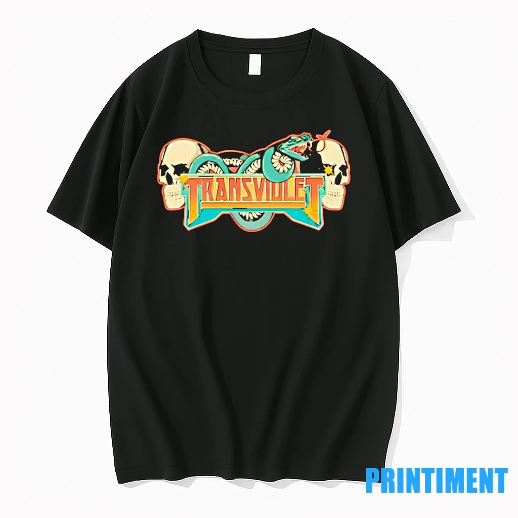 Skulls And Snake Transviolet Tshirts Sweater