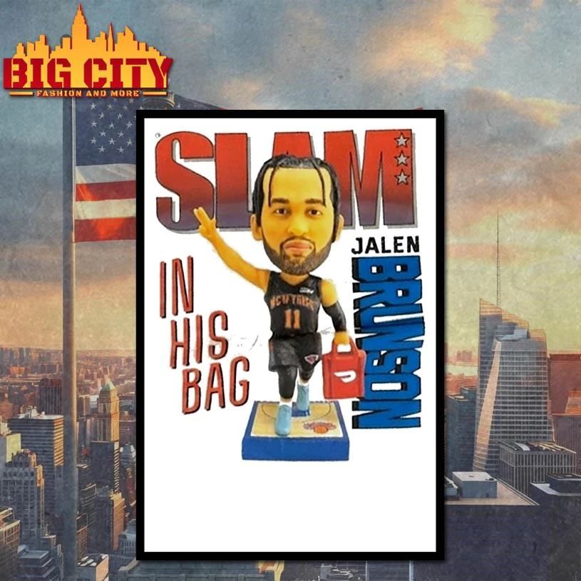 Slam Jalen Brunson Doordash In His Bag Limited Edition 2026 Shirt