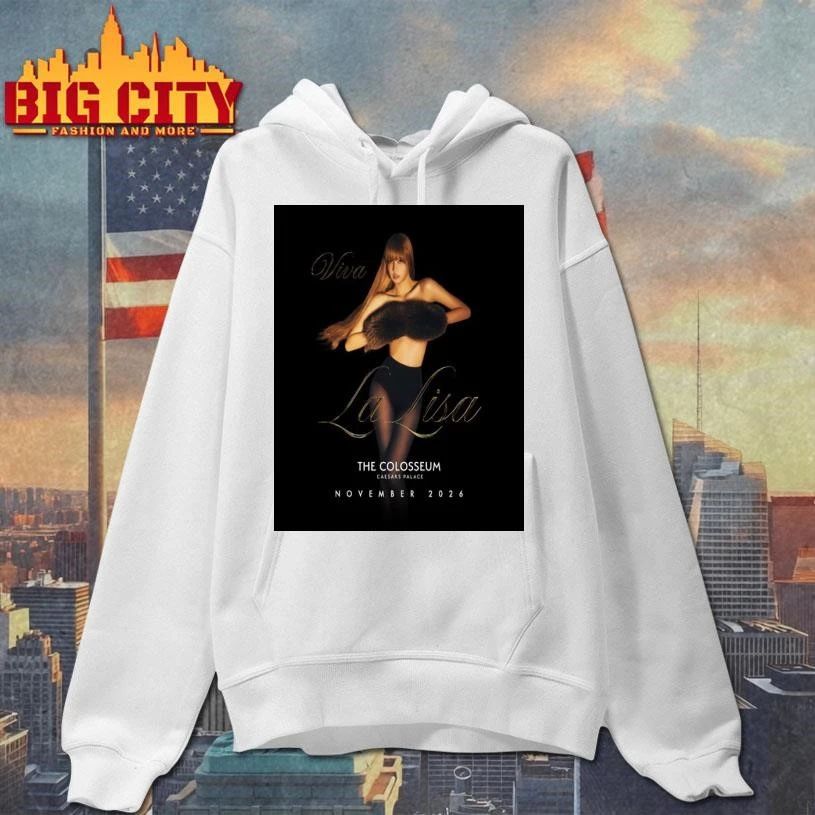 Lisa BLACKPINK Viva La Lisa At The Colosseum Caesars Palace On November 2026 Poster Shirt