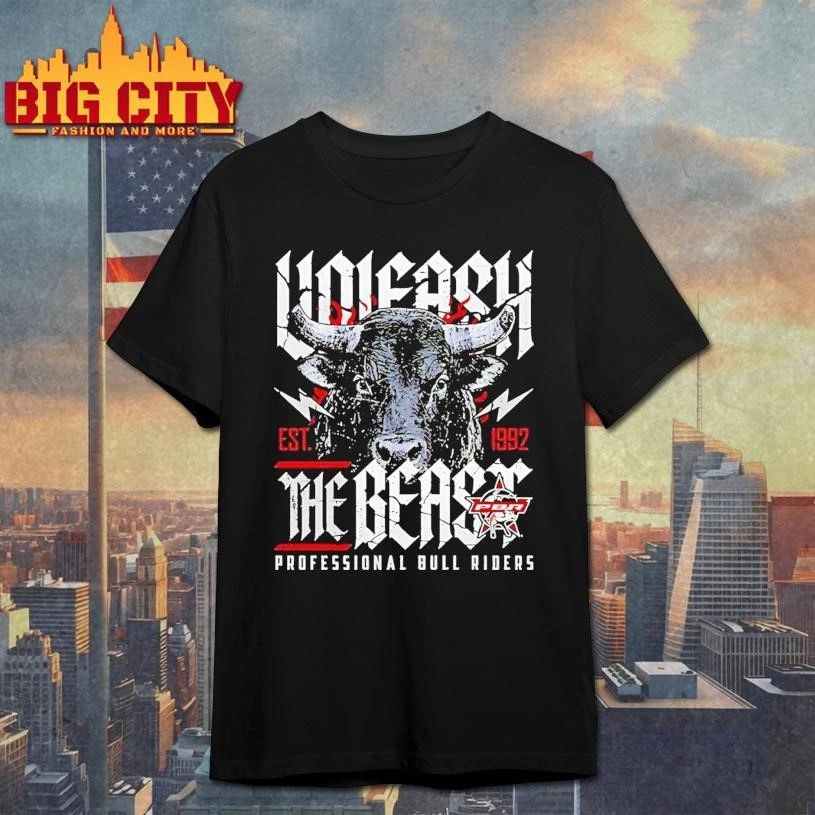 Unleash The Beast Pbr Professional Bull Riders Est 1992 Shirt