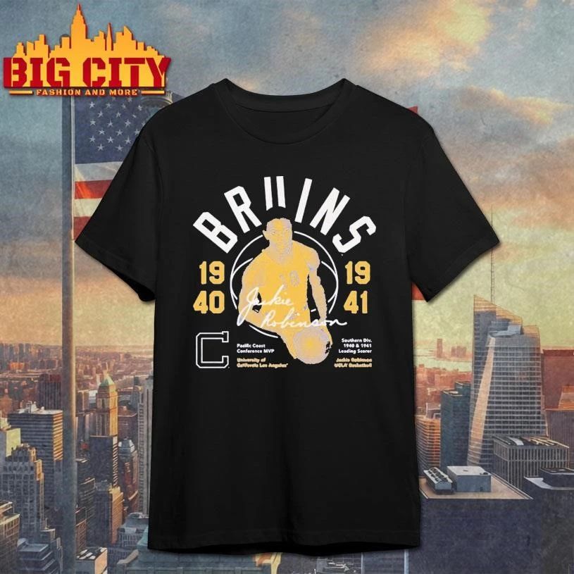 UCLA Jackie Robinson Basketball Vintage Signature Shirt