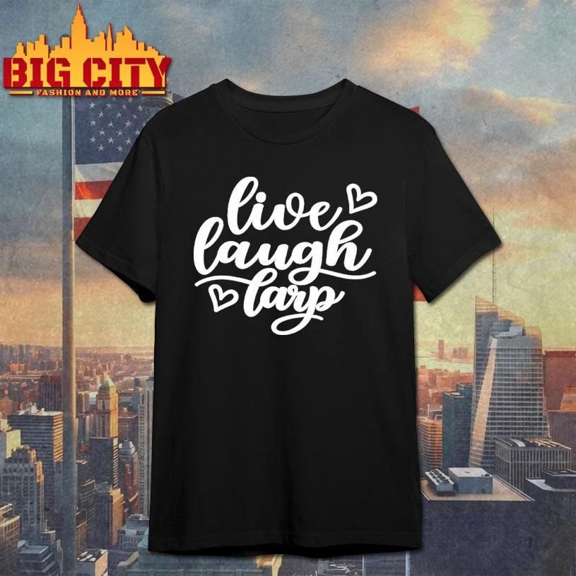 Live Laugh Larp Heart Shirt