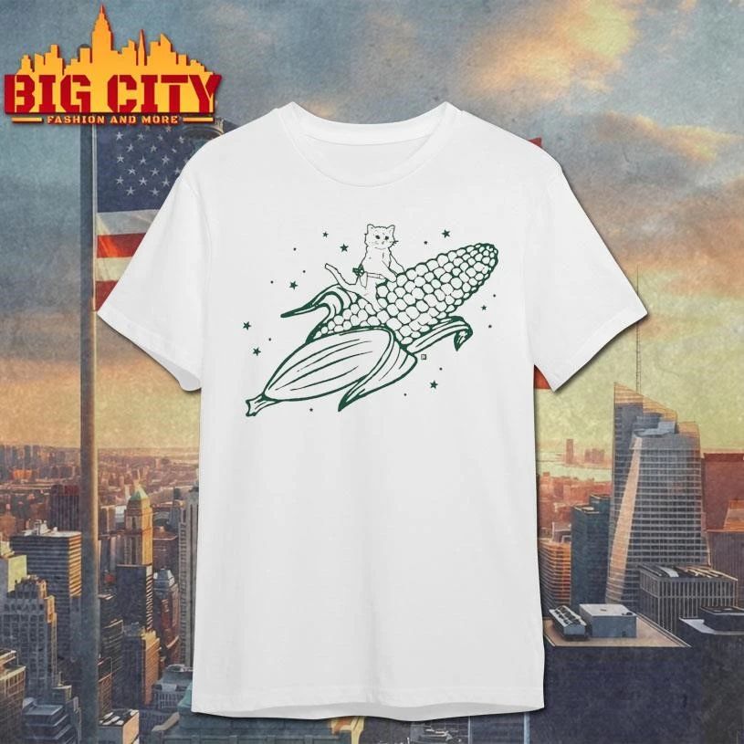 Gary Riding Corn Muscle Crop Top Funny Shirt