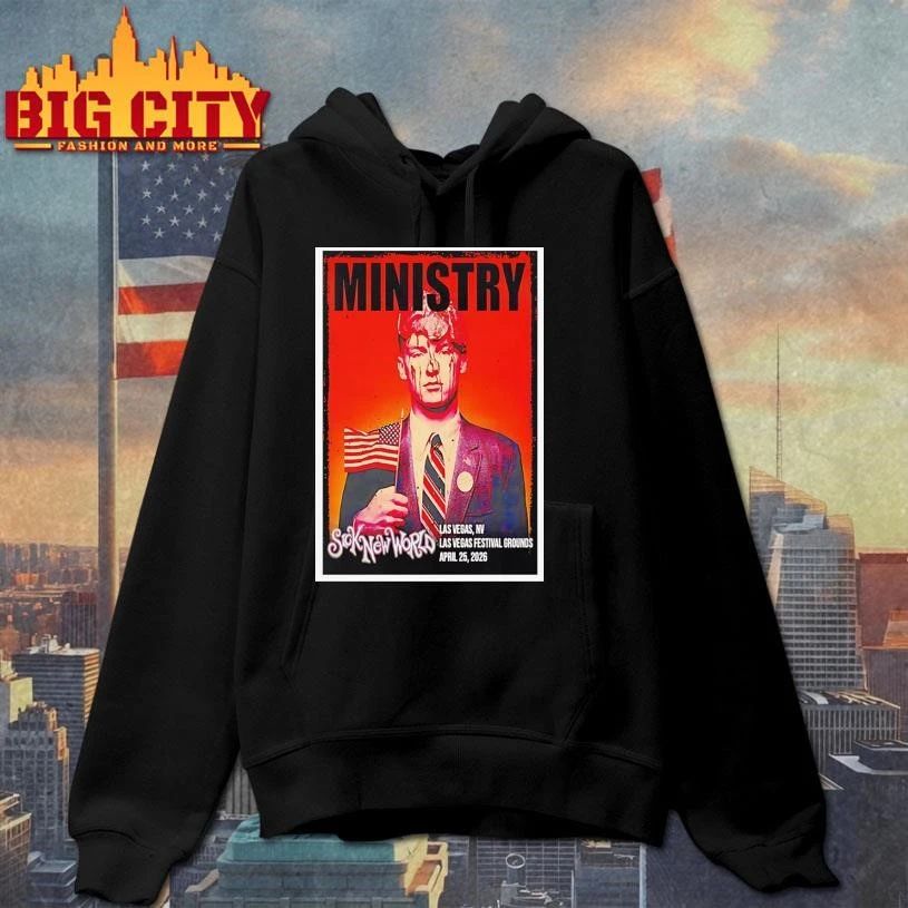Ministry Concert Las Vegas Nv April 25 2026 Shirt